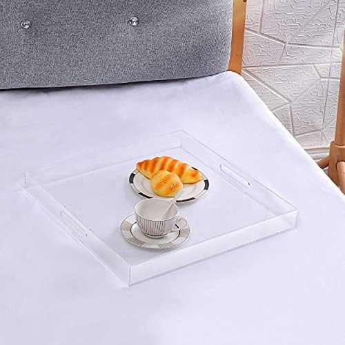 Extra Large Clear Acrylic Ottoman Tray - Image 6