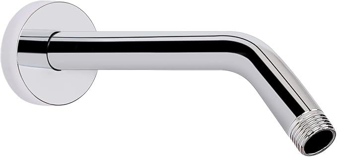 HarJue Shower Arm with Flange and Teflon Tape, Wall Mounted Shower Pipe 304 by HOME