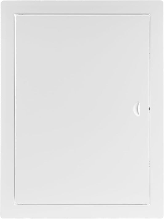 10 x 14 Inch White Rectangular Metal Plumbing Access Panel by Unknown