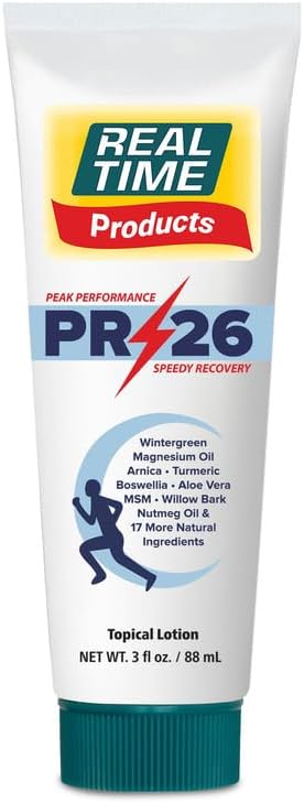 PR-26 by Real Time 3 fl oz Recovery Topical Lotion by RealTimePainRelief