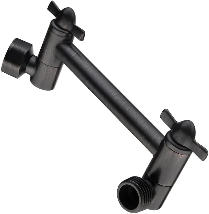 BRIGHT SHOWERS Brass Shower Arm Extender by BRIGHTSHOWERS