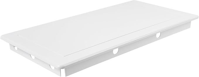 6x12 Inch White Access Panel – ABS Plastic Rectangular Wall & Ceiling Access - Image 3