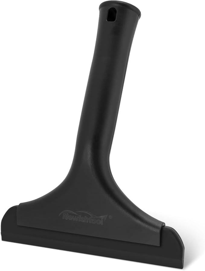 NEWISHTOOL Bathroom Shower Squeegee 5.9 Inch Soft Silicone Blade Squeegee by NEWISHTOOL