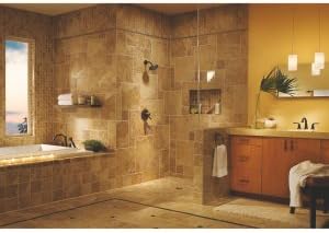 Delta Faucet Lahara 2-Handle Widespread Roman Tub Faucet - Image 2