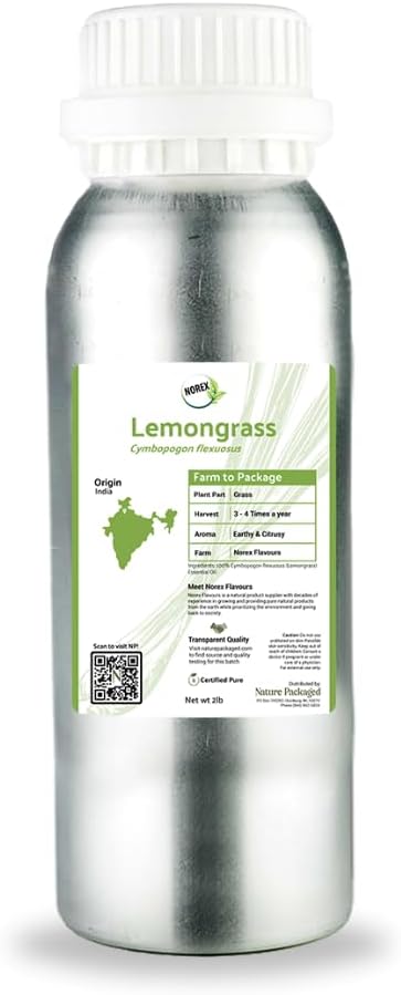 Lemongrass Essential Oil by NaturePackaged