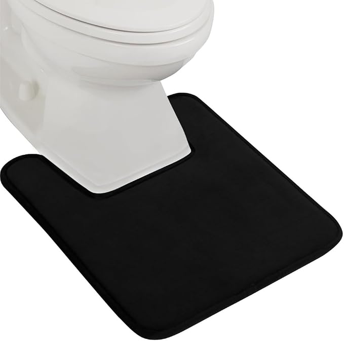 GORILLA GRIP Thick Memory Foam Toilet Rug by GorillaGrip
