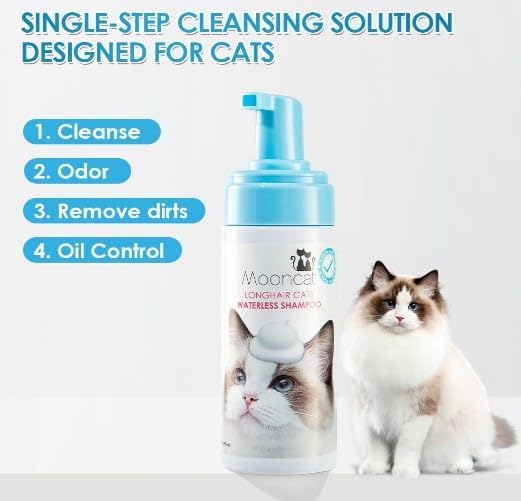 Mooncat Waterless Shampoo & Brush Kit - Image 8