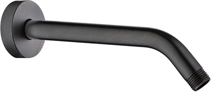 BRIGHT SHOWERS Shower Arm with Flange 10 Inches Solid Brass Shower Head - Image 9