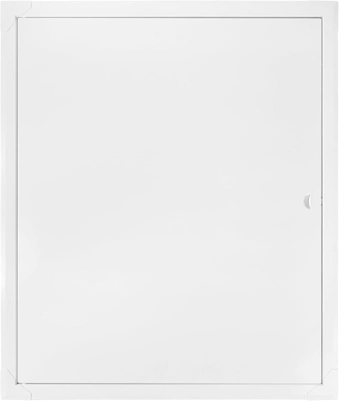 20 x 24 Inch White Rectangular Metal Plumbing Access Panel by Unknown