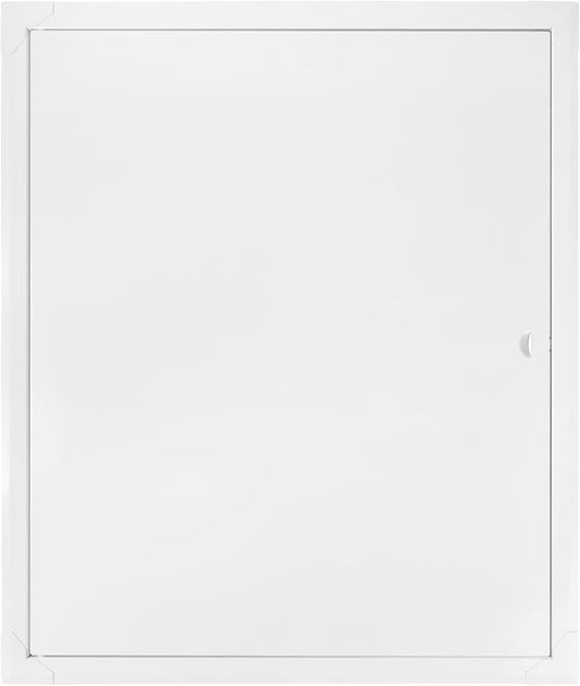 20 x 24 Inch White Rectangular Metal Plumbing Access Panel by Unknown