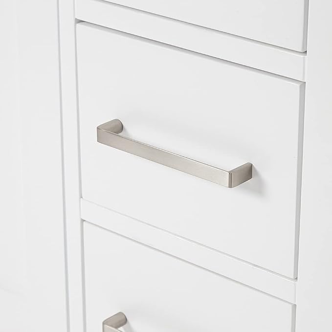 ARIEL Cambridge 48" White Bathroom Vanity - Image 9