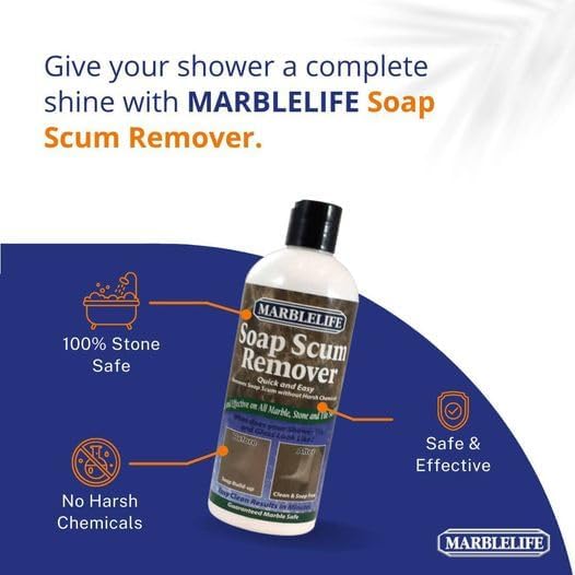 Marblelife Soap Scum Remover, Heavy Duty Cleaner - Image 2