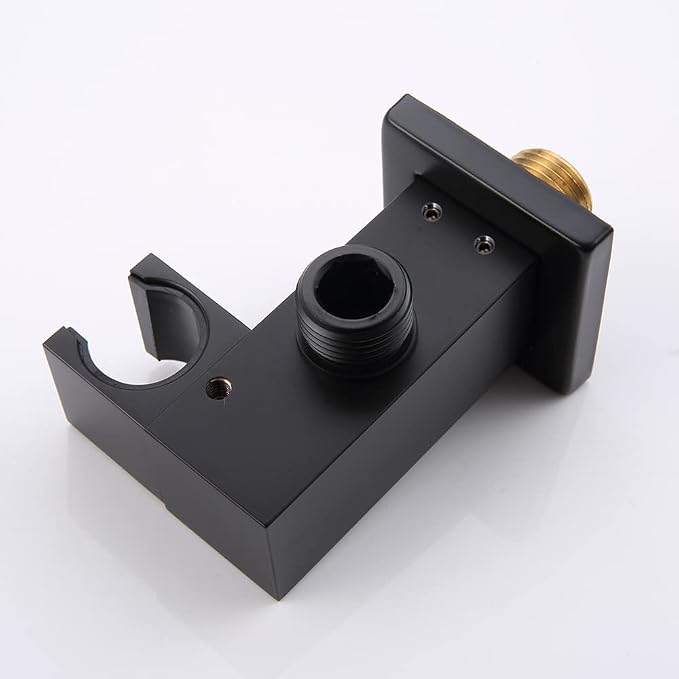 AYIVG Bathroom All Brass Wall Mount Adjustable Hand held ShowerHead Holder - Image 5