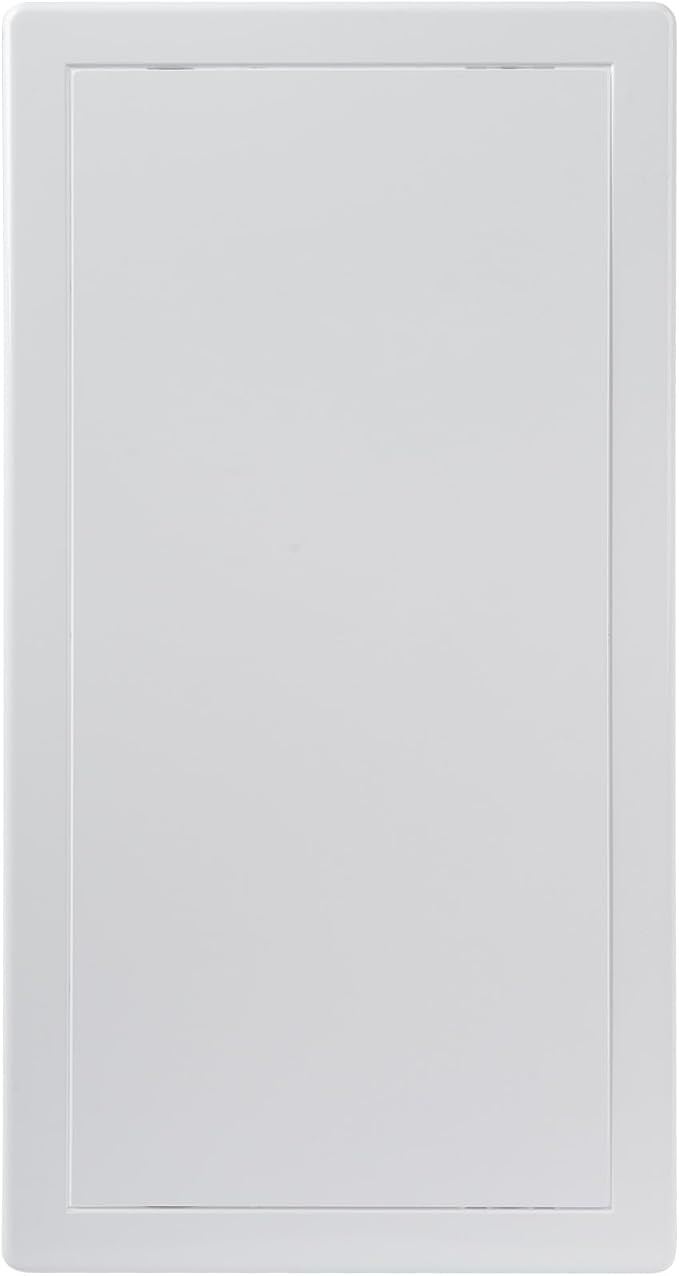 8 x 16 Inch White Square ABS Plastic Plumbing Access Panel by Unknown