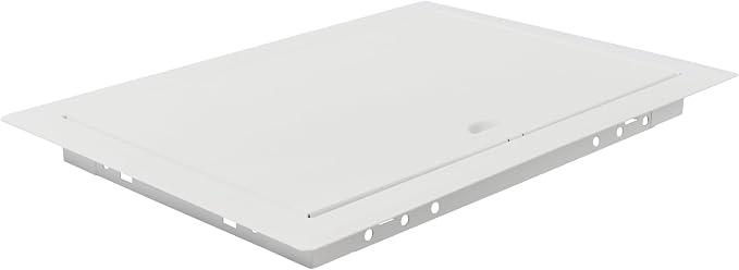 8 x 12 Inch White Access Panel – Metal Rectangular Wall & Ceiling Access Door - Image 2