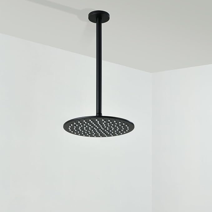RANDOM Shower Arm with Flange, 16 Inches Ceiling Mount Shower Head Extension - Image 7