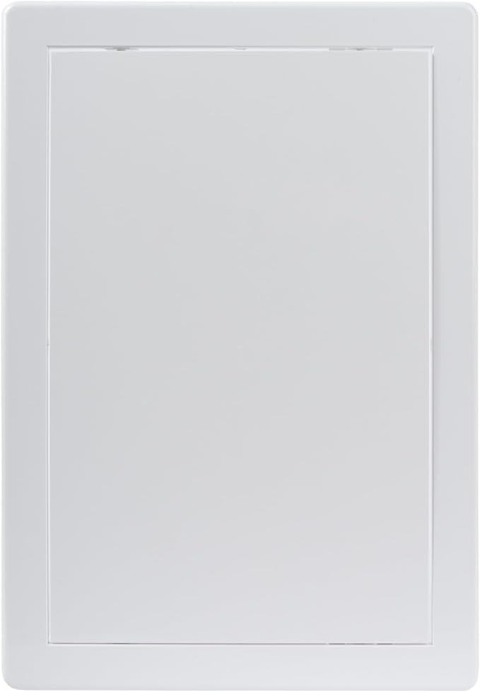 8x12 Inch White Access Panel – ABS Plastic Rectangular Wall & Ceiling Access by Unknown