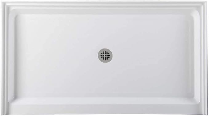 Westbrass SP6036WP-07 60" x 36" 3-Wall Shower Pan by Westbrass