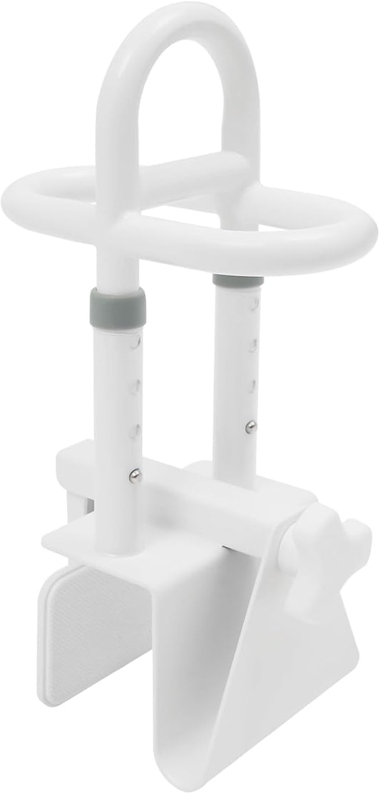 Bathtub Safety Rail, Adjustable Height Bathtub Handle Grab Bar, Sturdy Clamp-On by Unknown