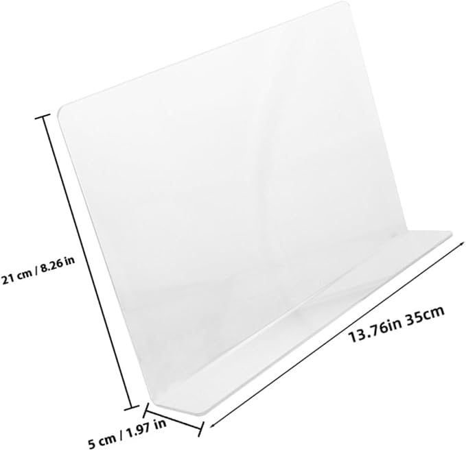 Acrylic Splash Guard for Kitchen Sink, Freestanding Splash Panel Barrier Behind - Image 2