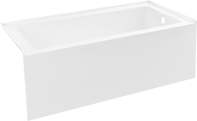 Voltaire 60" X 30" Right-Hand Drain Alcove Bathtub - Image 3
