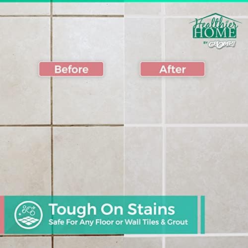 CHOMP! Grout Cleaner Bundle, Includes Long Handle Stand Up Brush, Refreshes - Image 3
