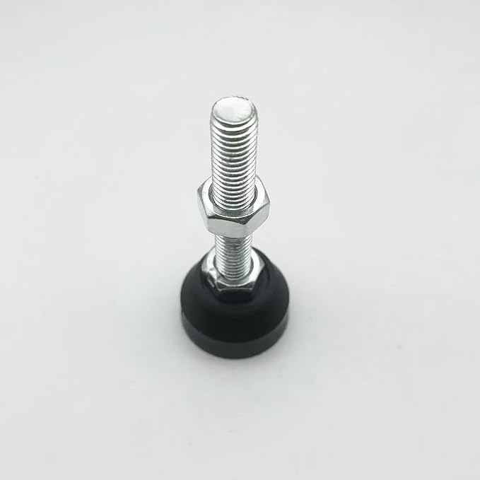 Adjustable Leveling Foot, Small Equipment Foot, Base Diameter 40mm, Thread M12 - Image 3