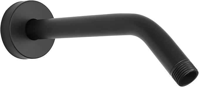 HarJue Shower Arm with Flange and Teflon Tape, Wall Mounted Shower Pipe 304 by HOME