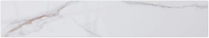 Montary 22"X4" Sintered Stone Sidesplash Artificial Marble Vanity Top Side by Montary