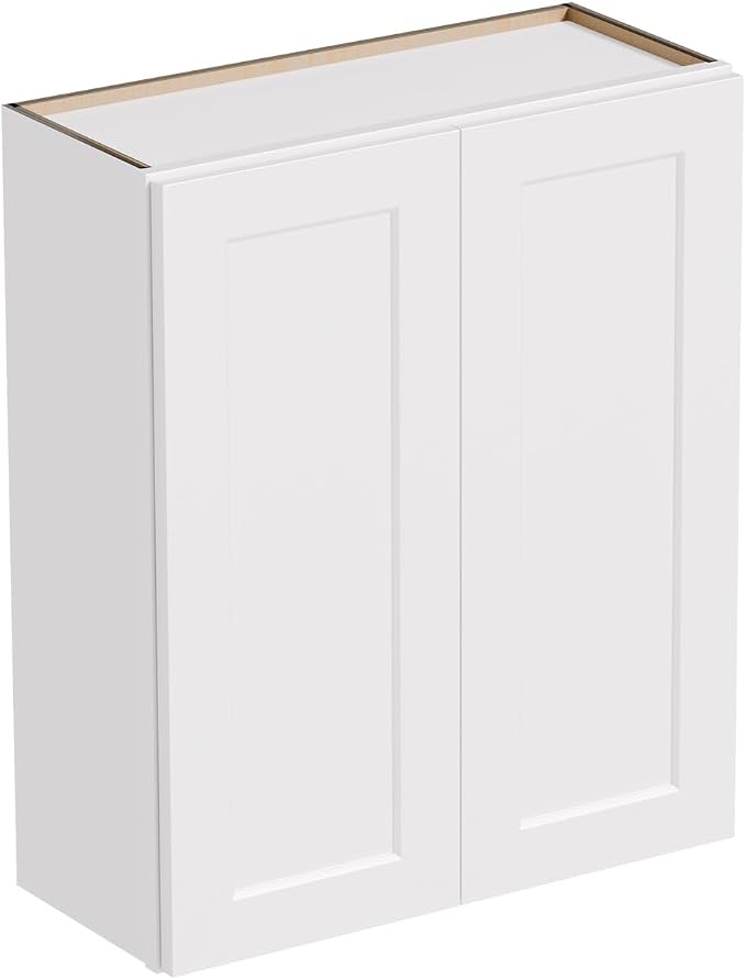 36 Inch Laundry Room Cabinets Wall Mounted, Solid Wood Over The Toilet Storage by Mkosoll