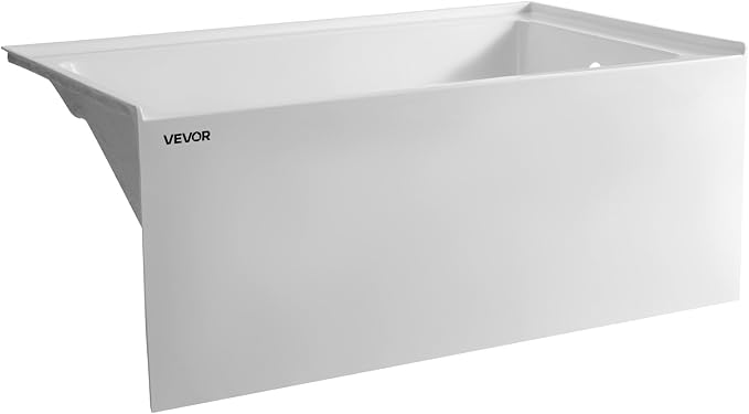 VEVOR Alcove Bathtub, Soaking Bath Tub - Image 9
