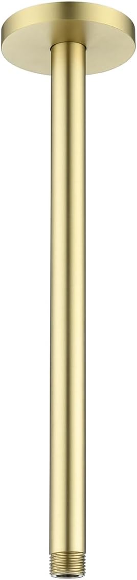 RANDOM Shower Arm with Flange, Brushed Gold.RD91038-12BG by RANDOM