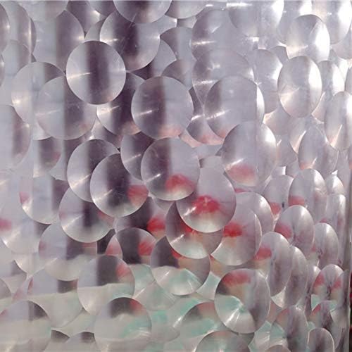 Adwaita 3D Bubbles Shower Curtain Liner, No Odors, Eco Friendly - Image 3