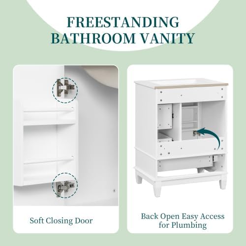 Bellemave 24" Bathroom Vanity - Image 6