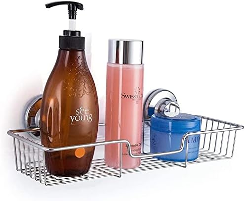 SANNO Suction Cup Shower Caddy Bathroom Caddies Storage Combo Organizer - Image 2