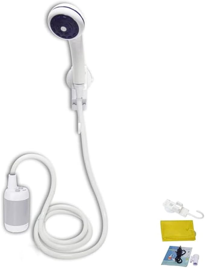 Iron Hammer Portable Shower Camping Shower Outdoor Shower Handheld Electric by IronHammer
