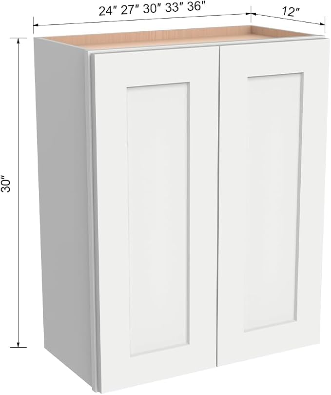 Wall-Mounted Cabinet – Solid Wood Shaker Style Medicine Cabinet - Image 3