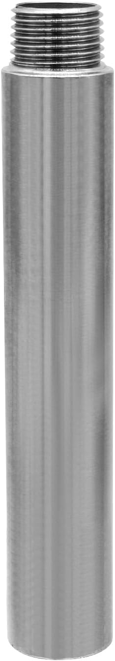 Stainless Steel Pipe Fitting 1/2" NPT Male x 1/2" NPT Female Thread Nipple Cast - Image 2