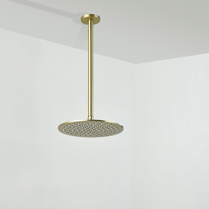 RANDOM Shower Arm with Flange, Brushed Gold.RD91038-12BG - Image 7