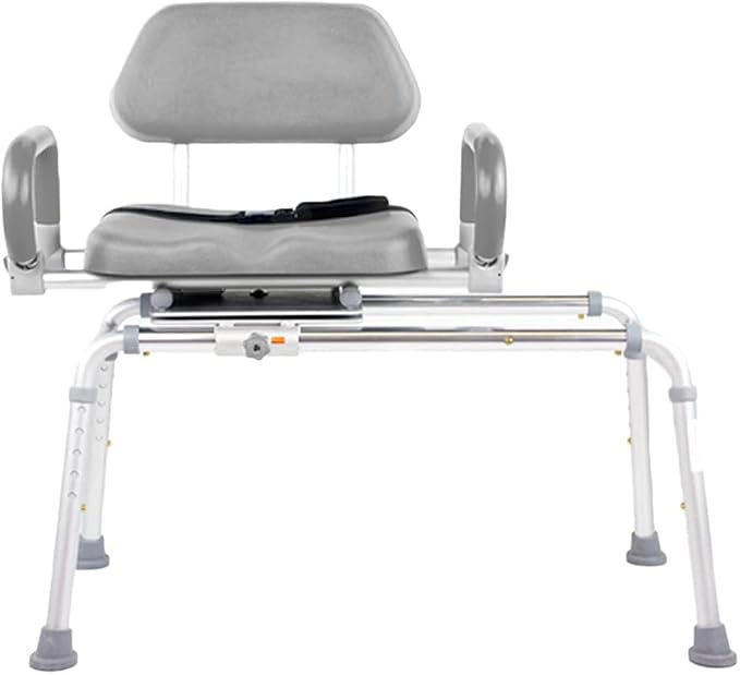 Carousel Sliding Shower Chair Transfer Bench - Image 3