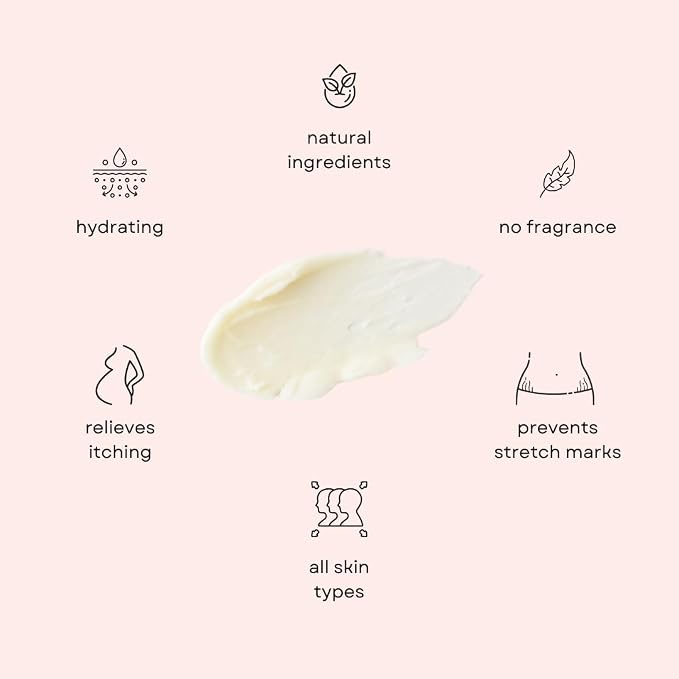 Organic Belly Butter for Pregnancy Stretch Mark Prevention and Treatment by - Image 6