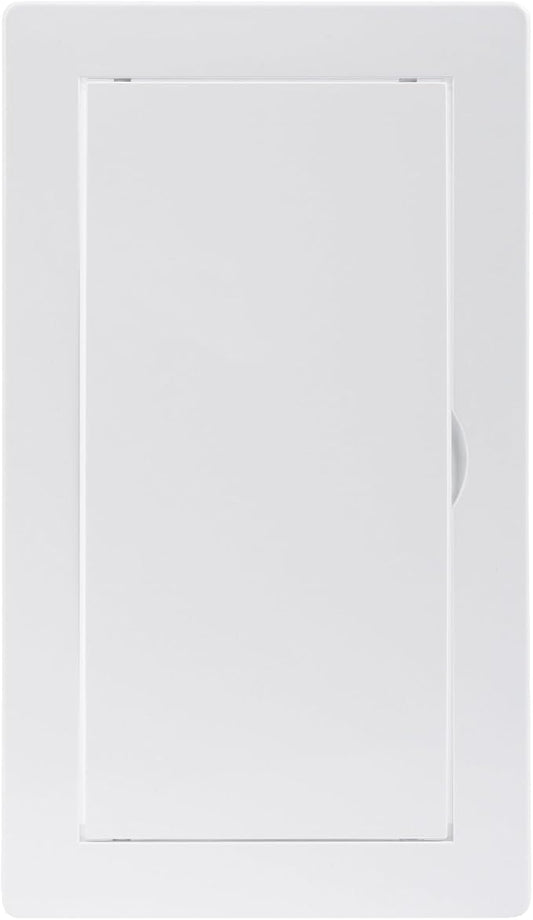 4x8 Inch White Access Panel – ABS Plastic Rectangular Wall & Ceiling Access Door by Unknown