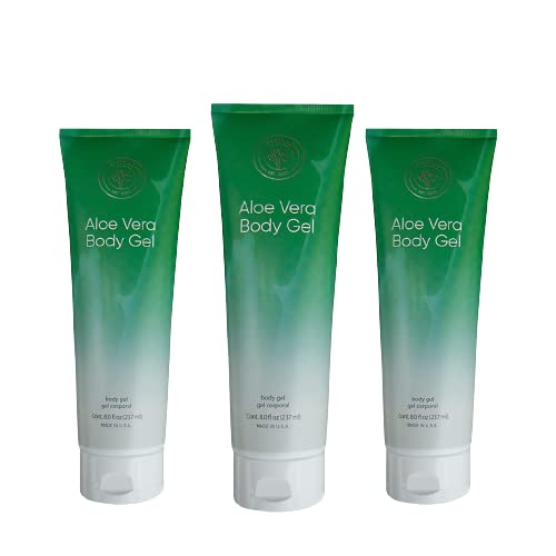 L’EUDINE Aloe Vera Gel – Pack of 3 – 8Fl Oz Aloe Vera Lotion – Premium Aloe Vera by LEUDINE