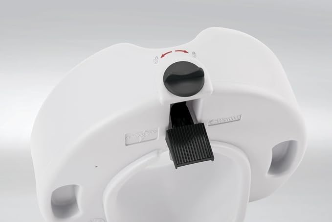 Medline 5" Elevated Toilet Seat Riser W/Microban Antimicrobial Protection - Image 2