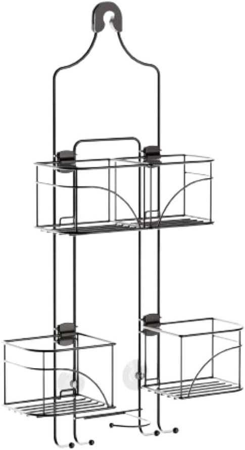 Zenna Home Modern Bronze Expandable Rust-Resistant Over-the-Shower Caddy by ZennaHome