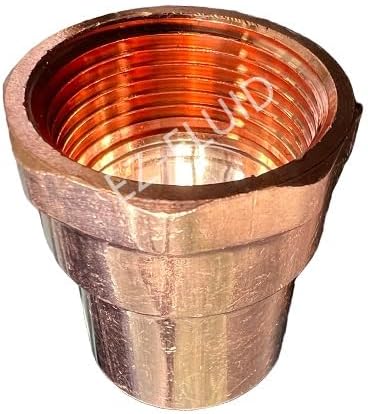 EZ-FLUID Plumbing 4" C X FIP LF Copper Female Adapter Pressure Copper Fittings by EZ-FLUIDPlumbingProducts