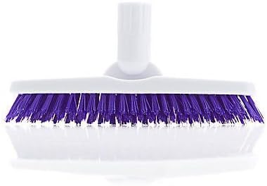 Fuller Brush E‑Z Scrubber Replacement Head – 9" V‑Trim Tile & Grout Brush Head by FullerBrush
