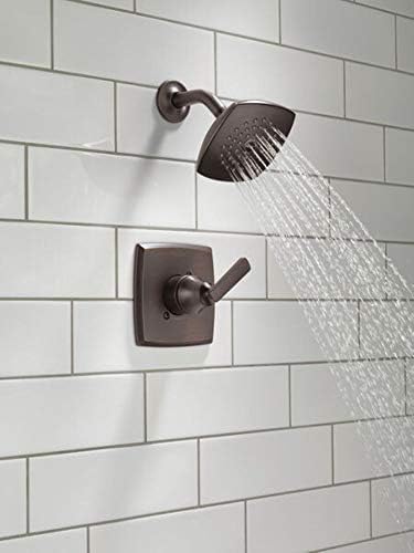 Delta Ashlyn 14 Series Rain Shower Faucet Set, Oil Rubbed Bronze Shower Head - Image 2