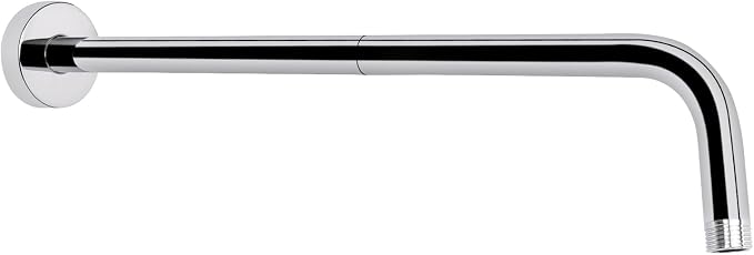 HarJue Shower Arm with Flange and Teflon Tape, Wall Mounted Shower Pipe 304 by HOME