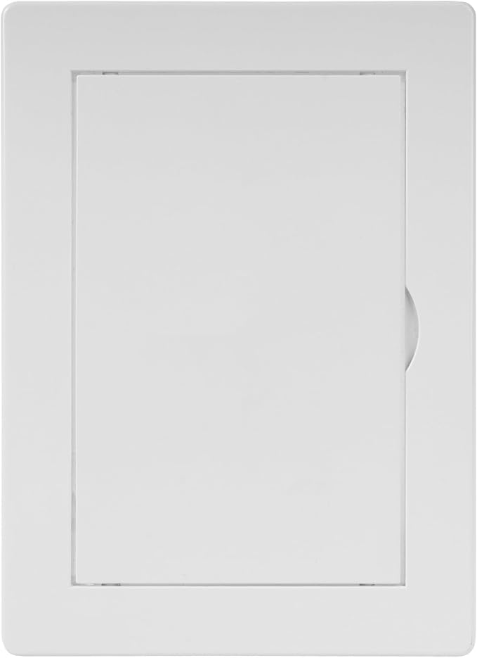 4 x 6 Inch White Square ABS Plastic Plumbing Access Panel by Unknown